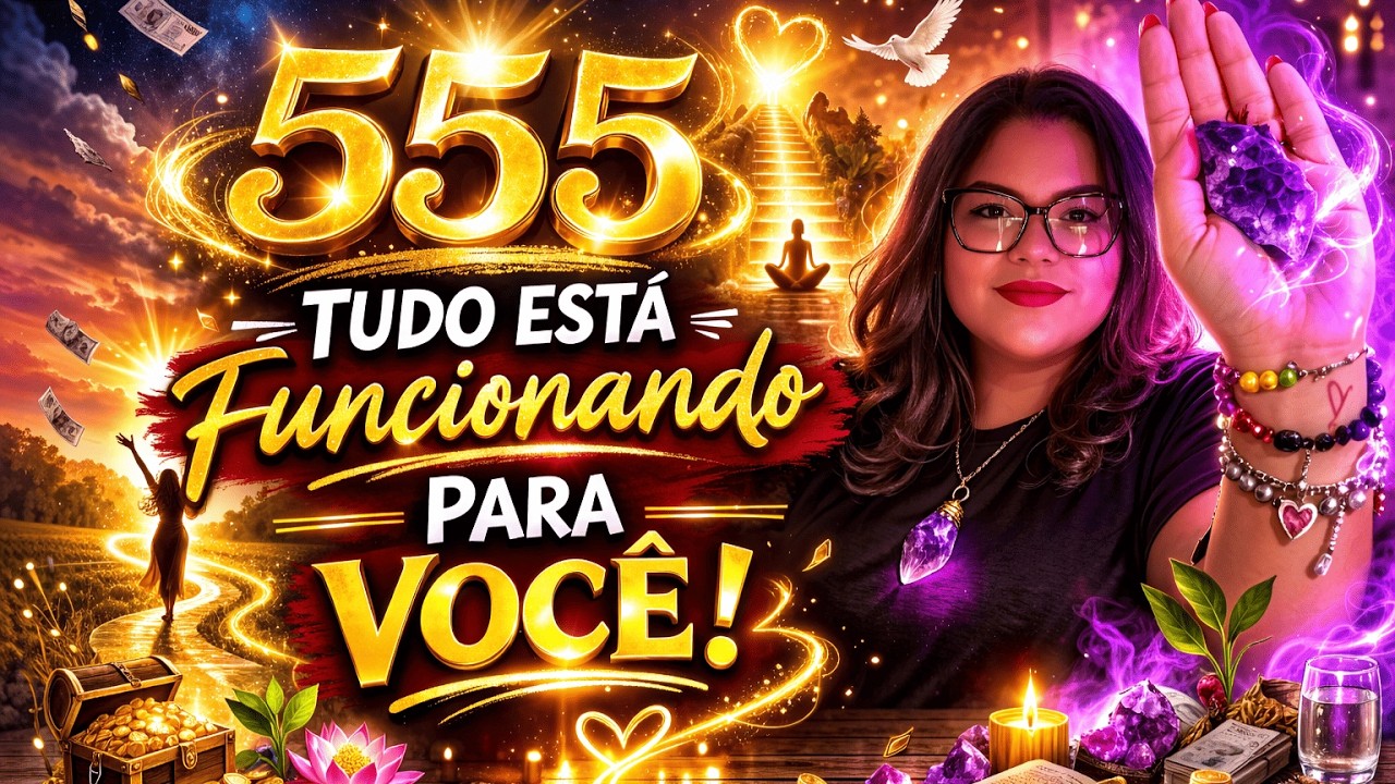 555 O universo Já ESTÁ MOVENDO Tudo ao Seu FAVOR!