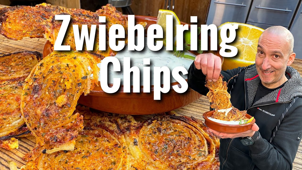 Zwiebelring-Chips - der virale Snack!