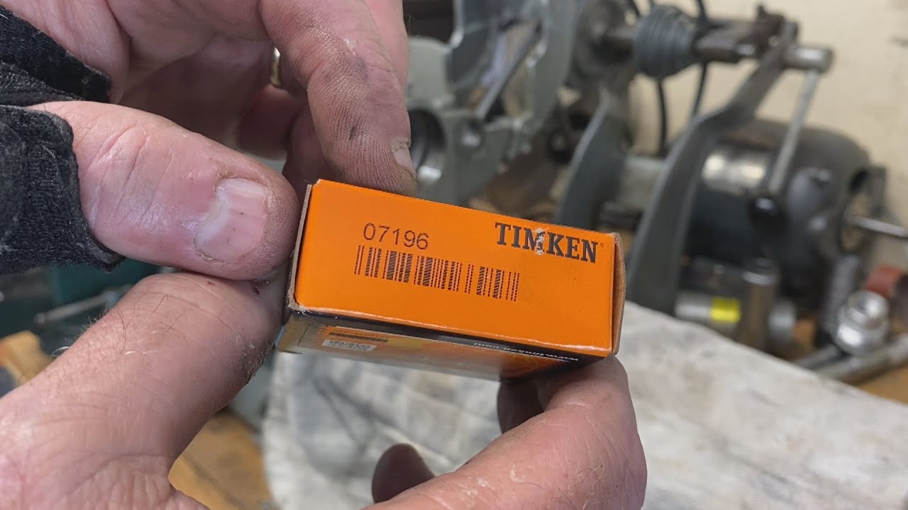 Atlas 618 Spindle Bearing replacement!