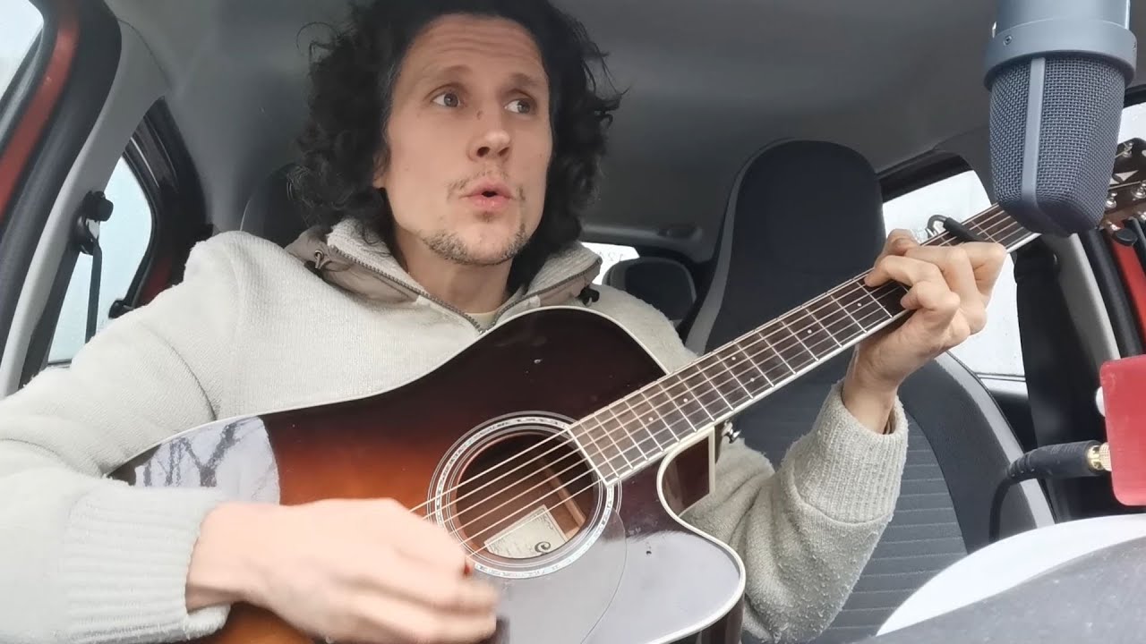 Drifting – Acoustic Folk Song (Stealth Recording in a Car)