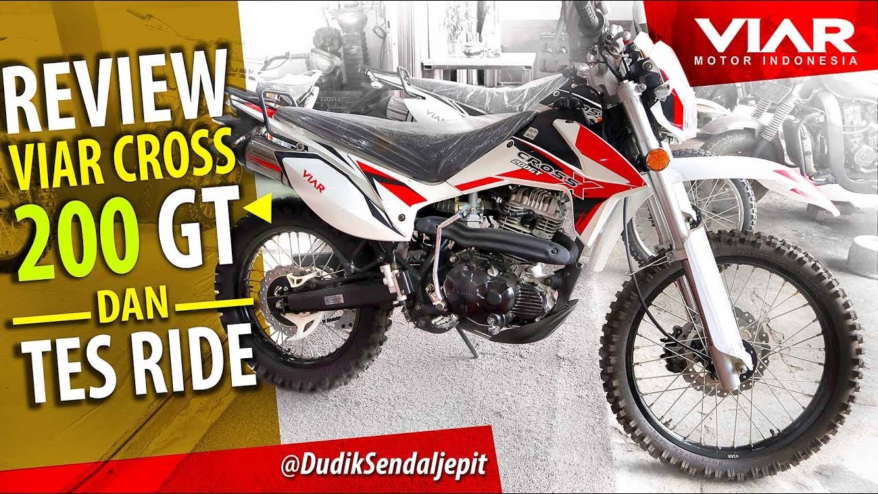 VIAR CROSS X 200 GT HARGA 24 JUTA | REVIEW TEST RIDE