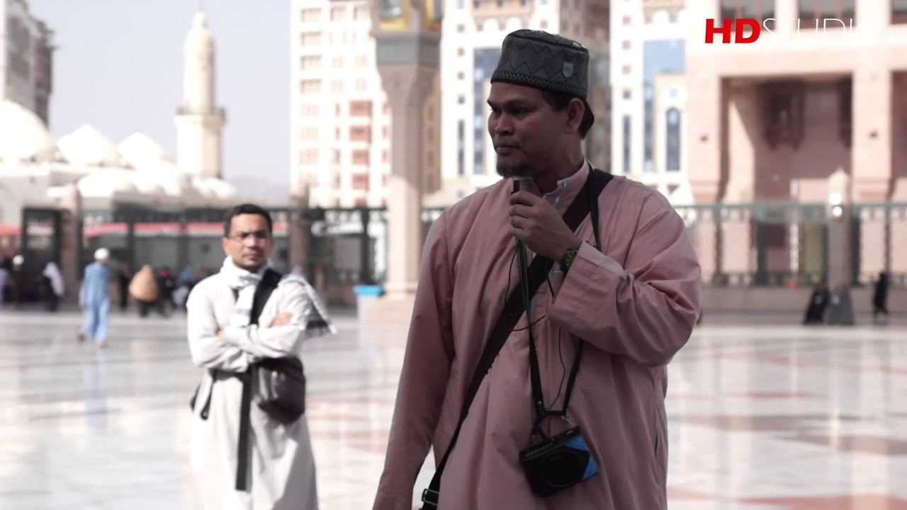 Tazkirah Ust. Abdullah Khairi di luar Masjid Nabawi