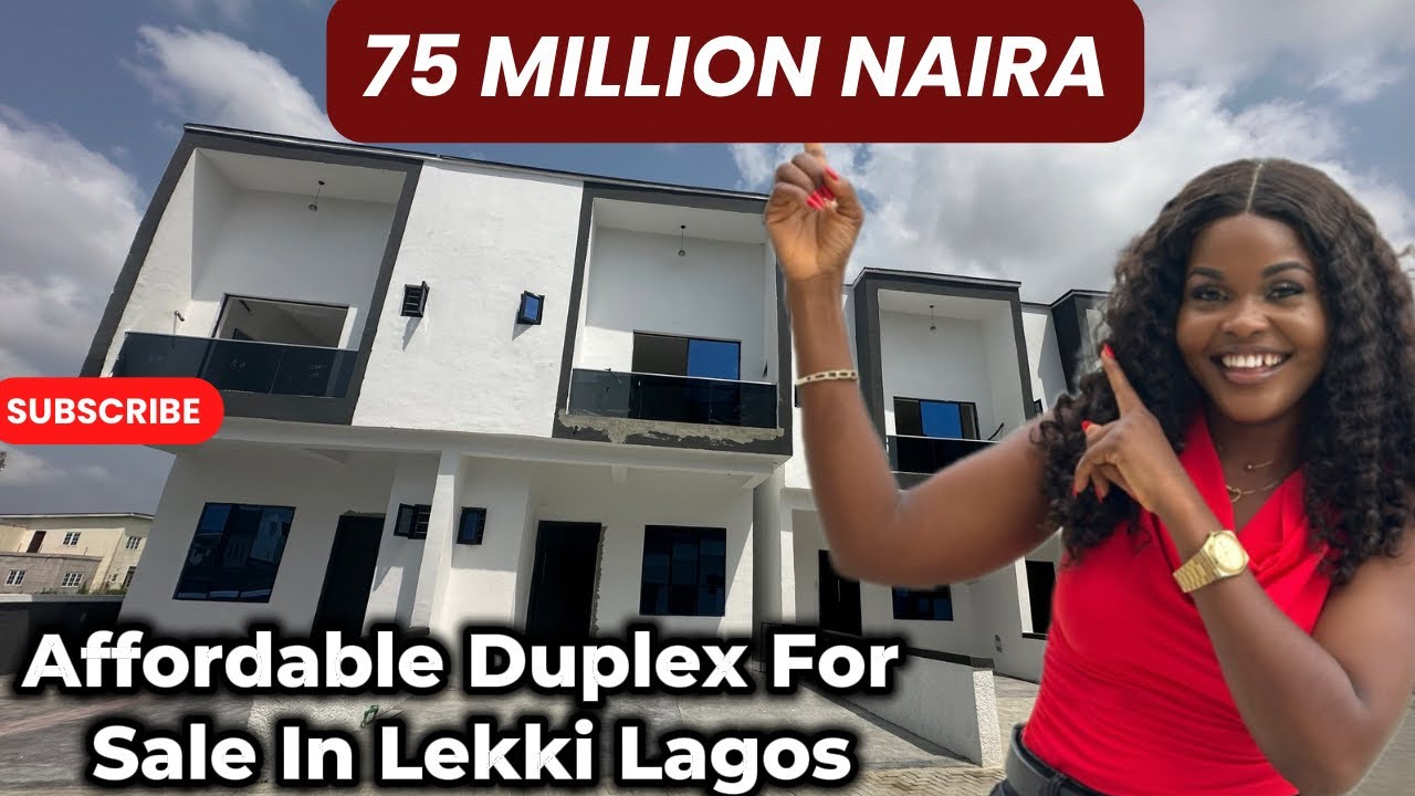75 Million Naira Affordable Duplex For Sale In Lekki Lagos