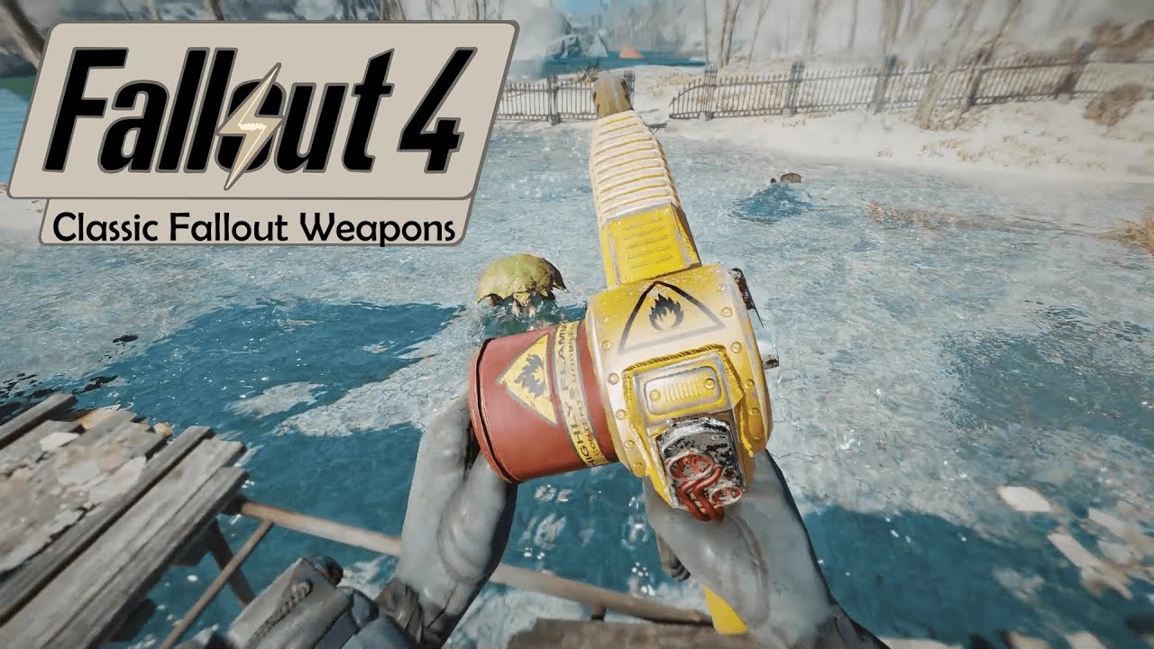 Even More Classic Fallout Weapon Mods | Fallout 4 Ultra Modded