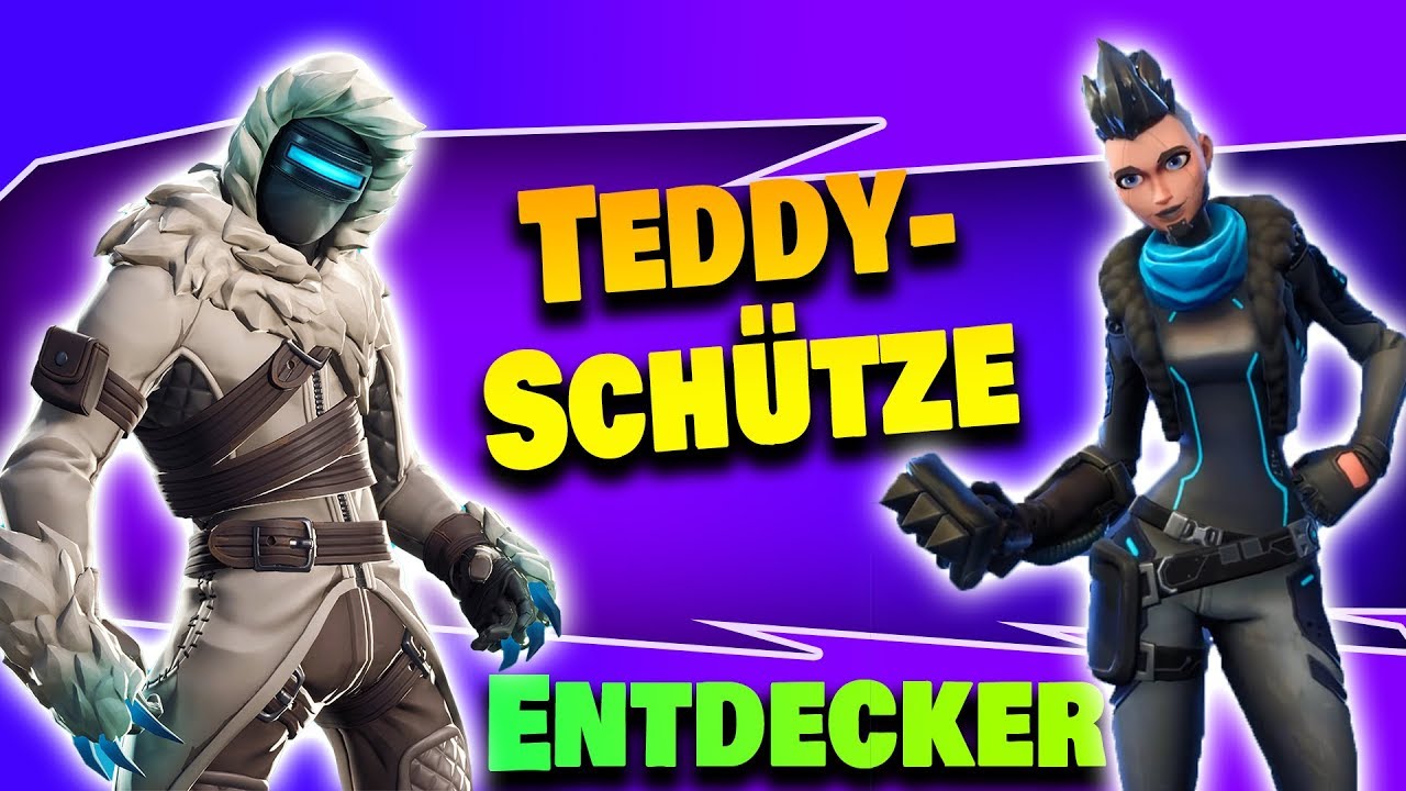 Teddy Sch&uuml;tze Zenith & Jess | Fortnite Rette die Welt