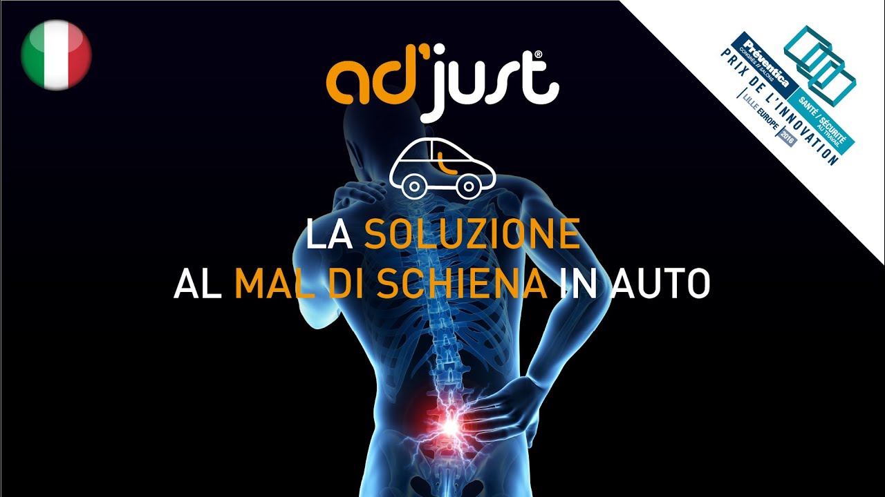 Cuscino lombare per macchina - adjust – concetto