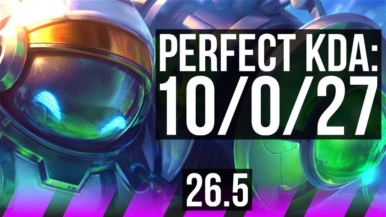 BARD & Ashe vs NAMI & Mordekaiser (SUP) | Perfect KDA: 10/0/27, 46K damage | NA Master | 26.5