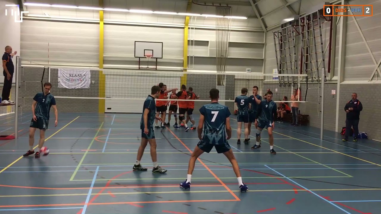 Volleybal Heren 3e Divisie B: Camping Krolsbergen / DIOS H1 - Casco Montage / VVH H1 [17-09-2021]