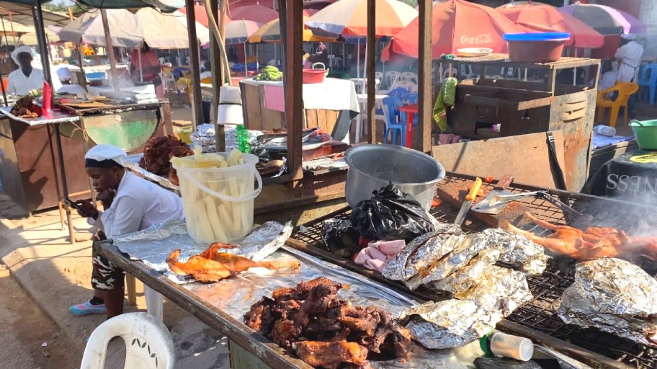 Popular Uganda Roasted Goats Meat In Kampala Uganda