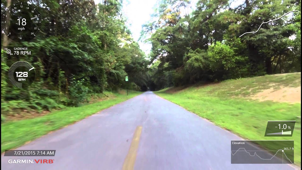 Tuesday morning bike trail 7 21