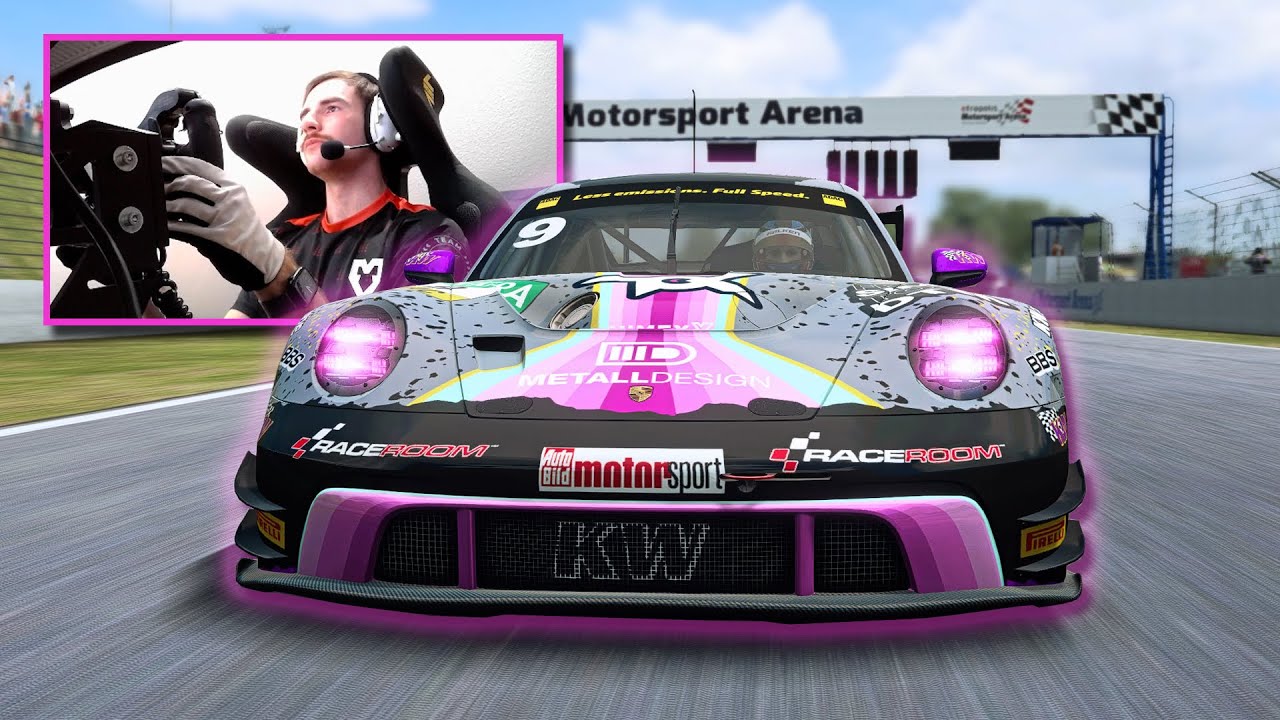 My First Competitive Race in 2024 on RaceRoom! | DTM Esports Shootout