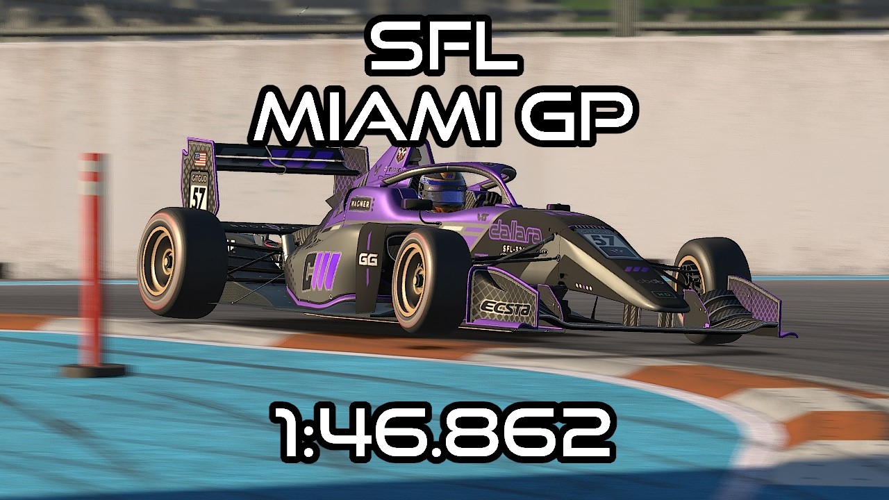 iRacing SFL 26S1 - Week 10: Miami GP Hotlap