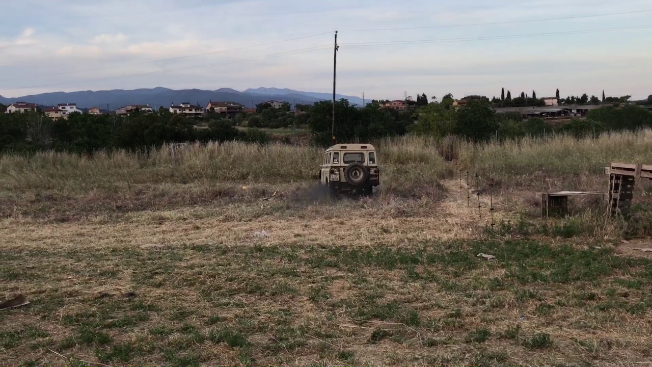 Prueba de esfuerzo frenos Land Rover.