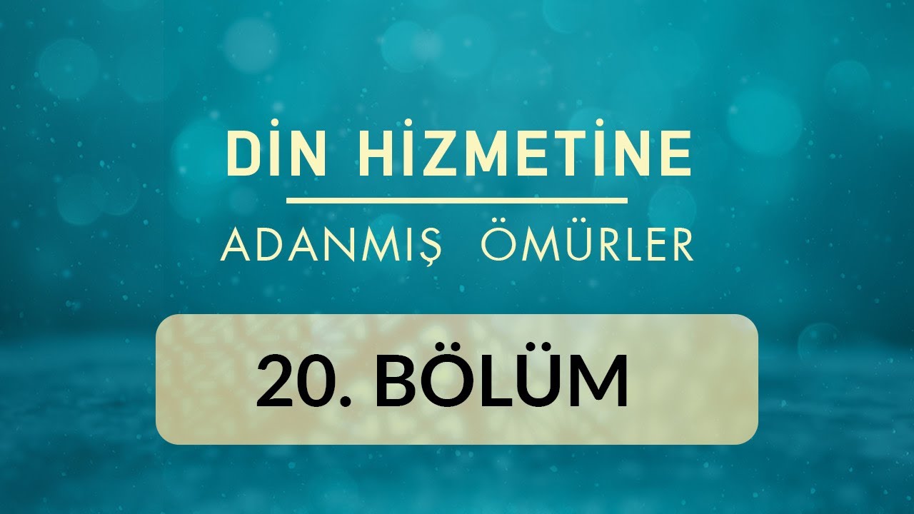 Dr. Fatih Çollak (İstanbul) - Din Hizmetine Adanmış Ömürler 20.Bölüm