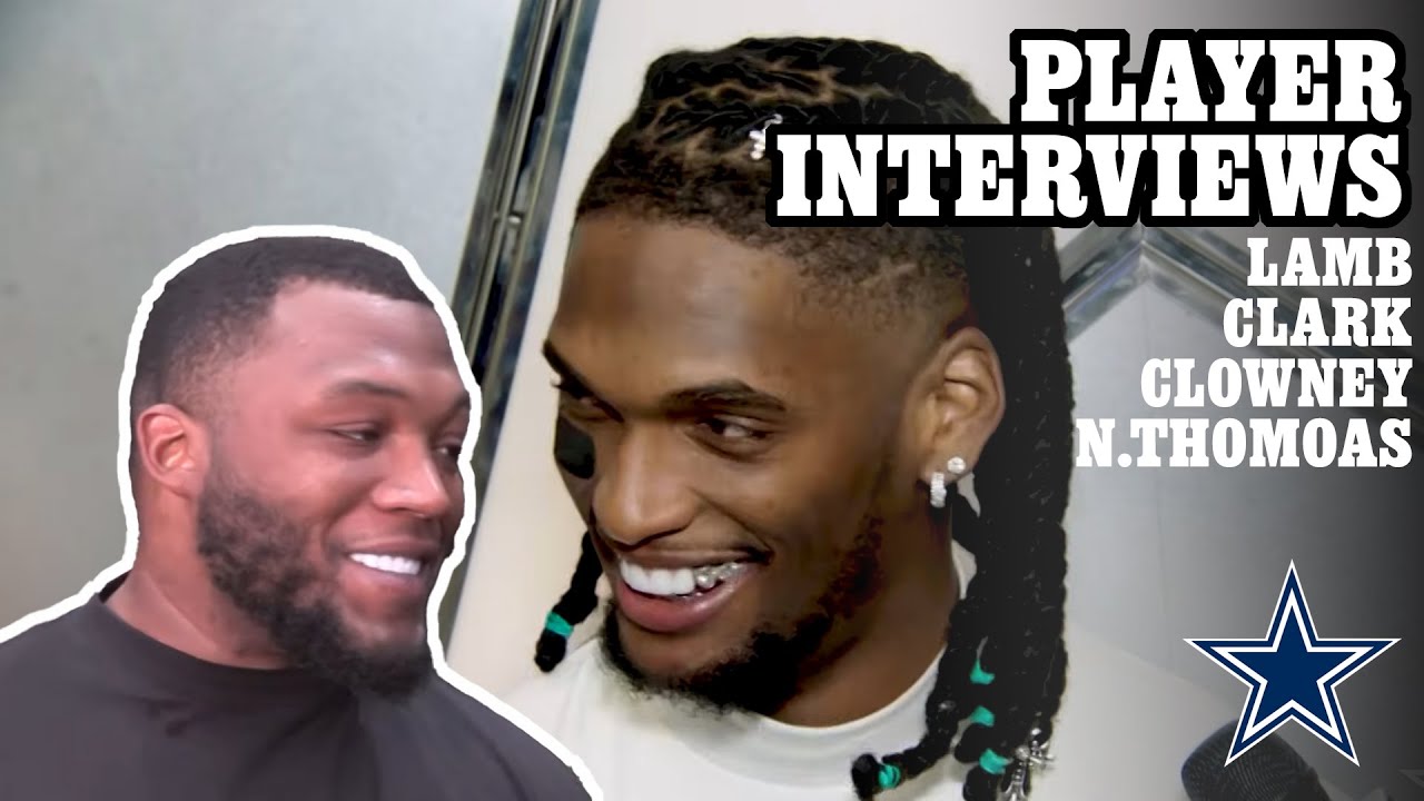 Cowboys Players React to Win Over Chiefs | Player Interviews