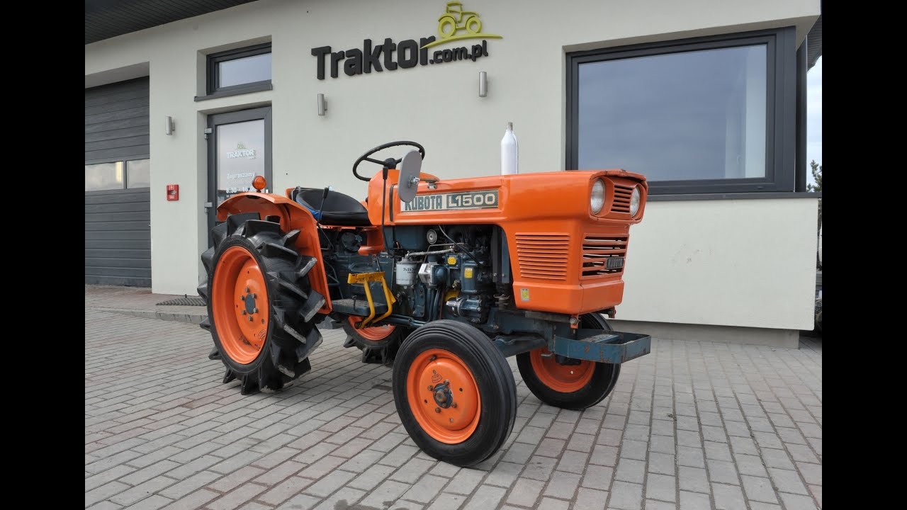Kubota L1500S 2x4 15KM japoński traktorek mini ciągnik TRAKTOR.COM.PL
