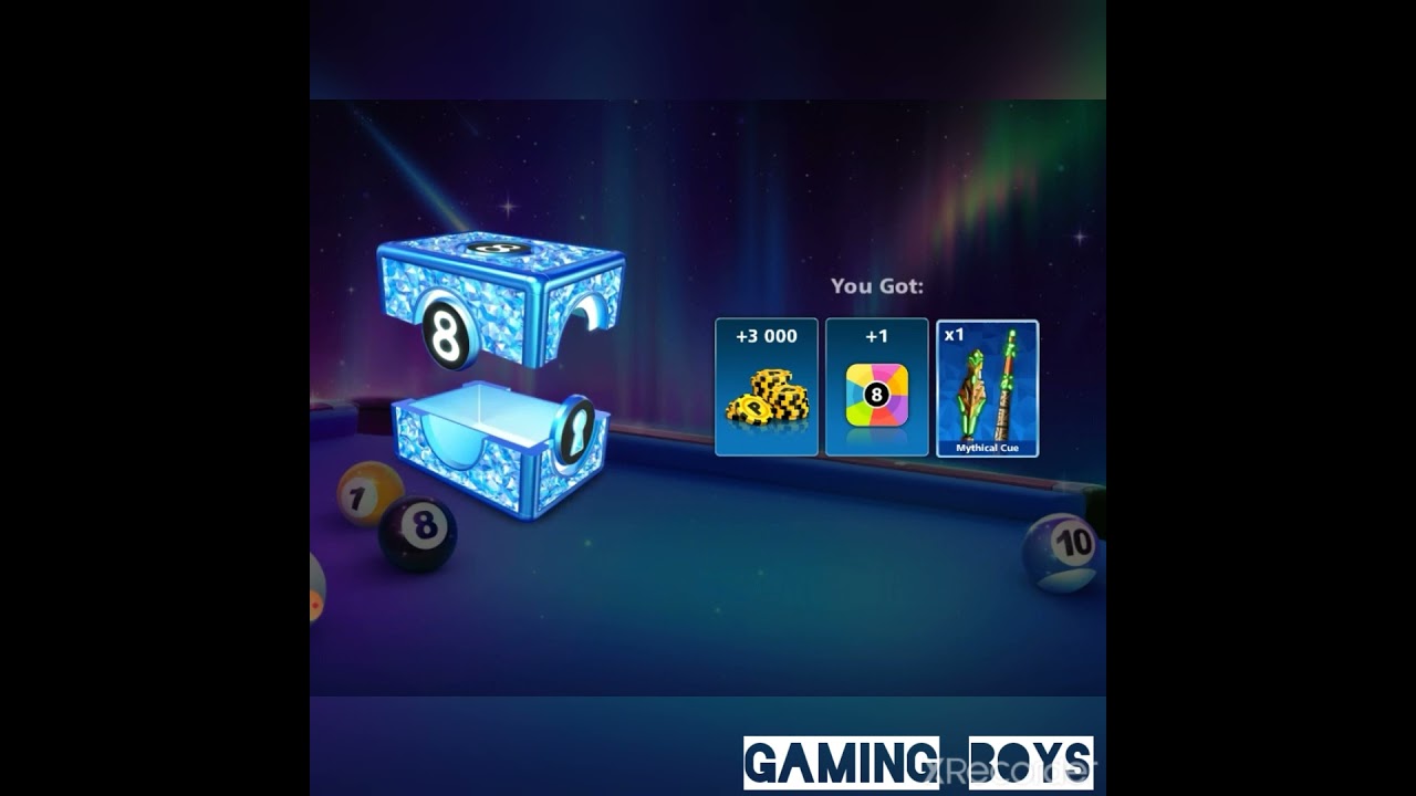 how to get legendary box in 8 ball pool