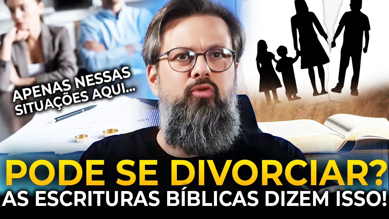 O CRISTÃO PODE SE DIVORCIAR? A BÍBLIA DIZ ISSO... Com Pastor Tassos Lycurgo