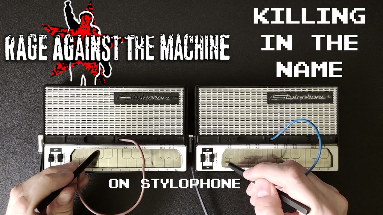 Rage Against The Machine - Killing In the Name (Stylophone cover w/solo)