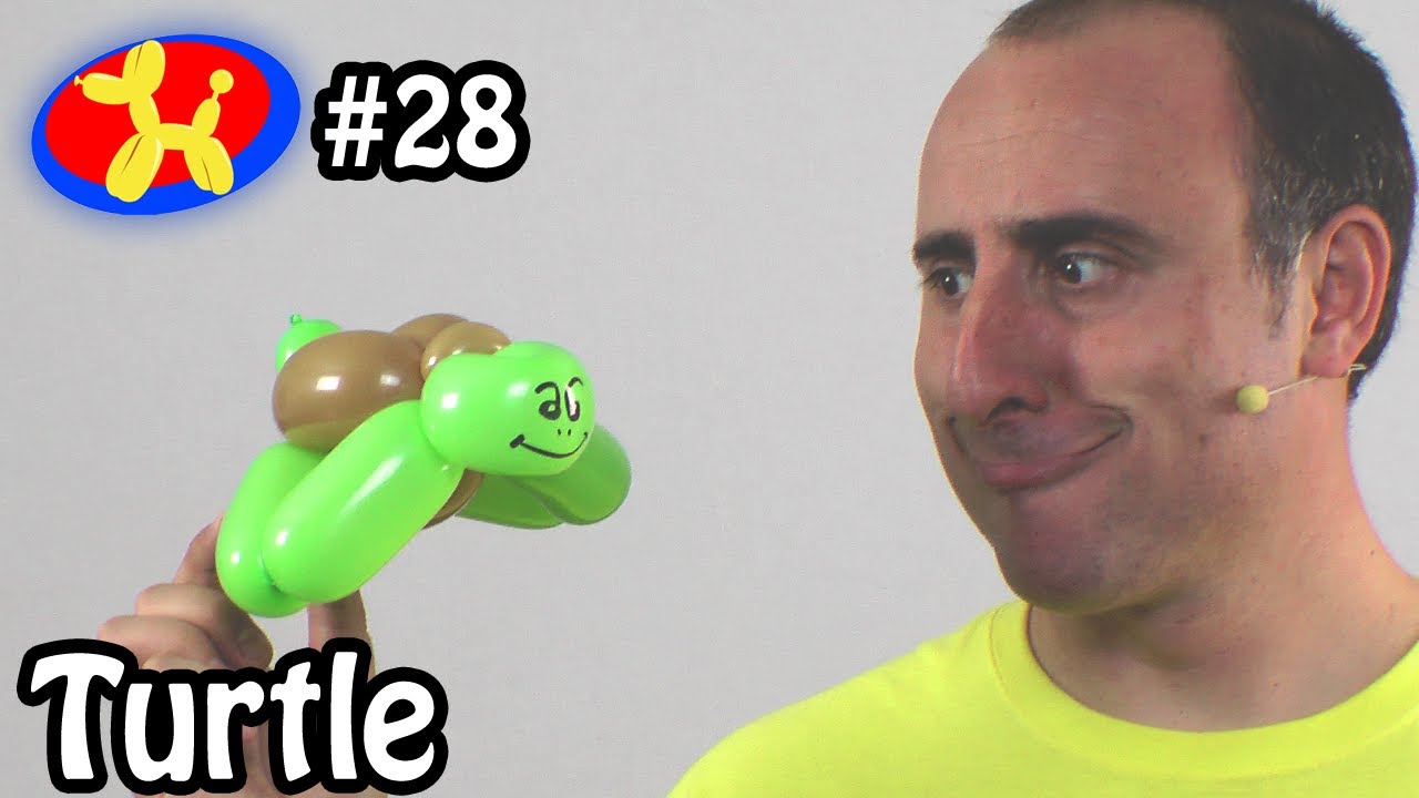 Two Balloon Turtle - Balloon Animal Lessons #28