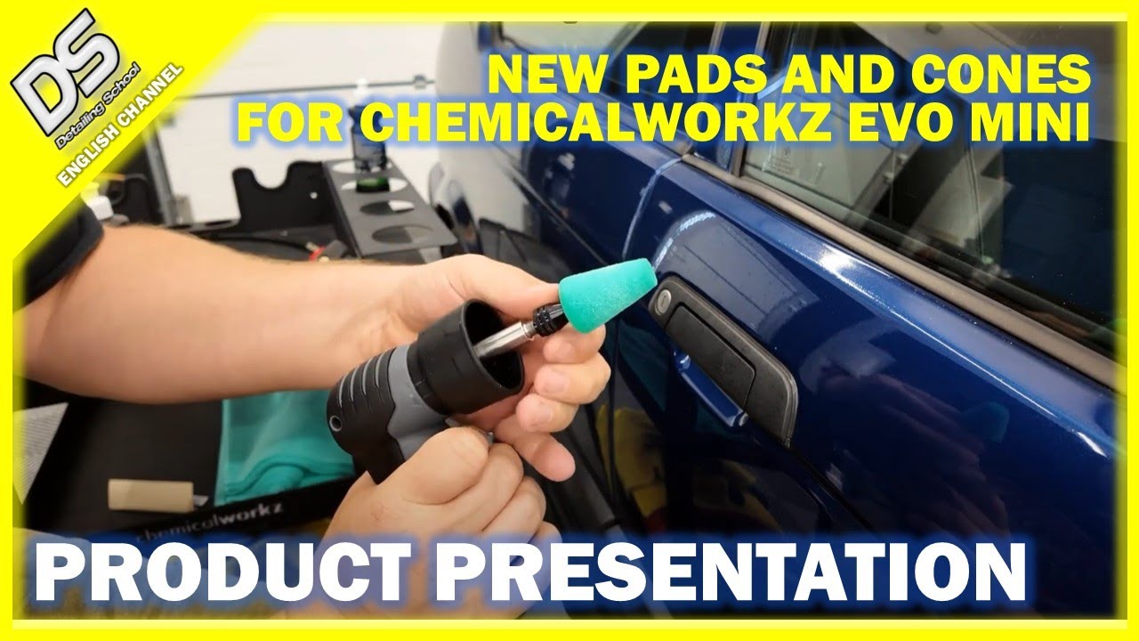 PRODUCT PRESENTATION: New polishing pad and cones set for the chemicalworkz EVO Mini polisher