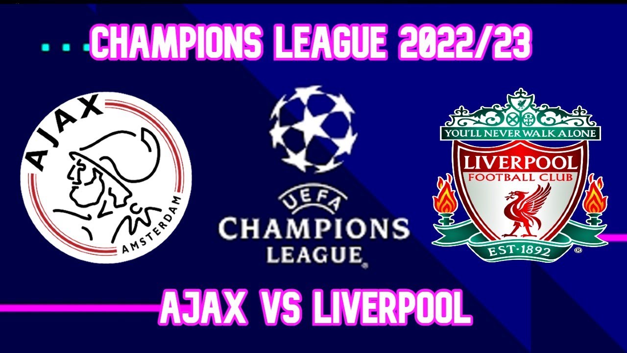 Ajax vs Liverpool Champions League 2022/23 Group A FIFA 22