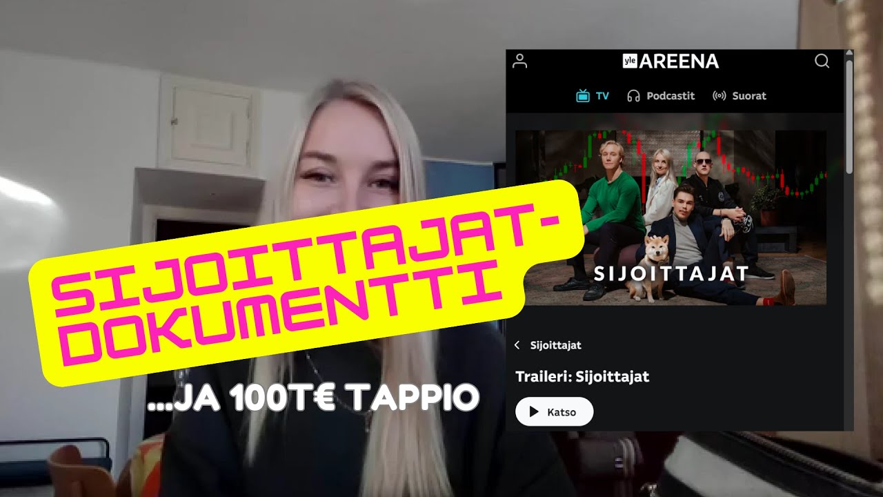Sijoittajat-dokumentti ja storytime vuodesta 2023