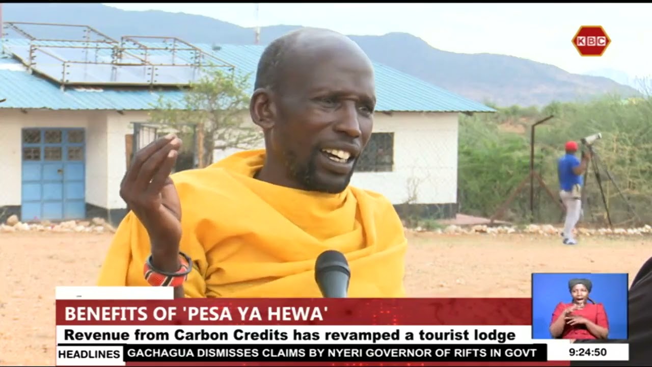 Carbon Credit I Locals benefit from ''Pesa Ya Hewa”