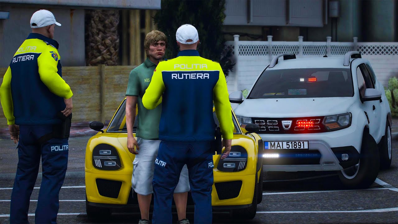 LA VANATOARE DE SOFERI INDISCIPLINATI - GTA 5 - POLITIA RUTIERA - LSPDFR