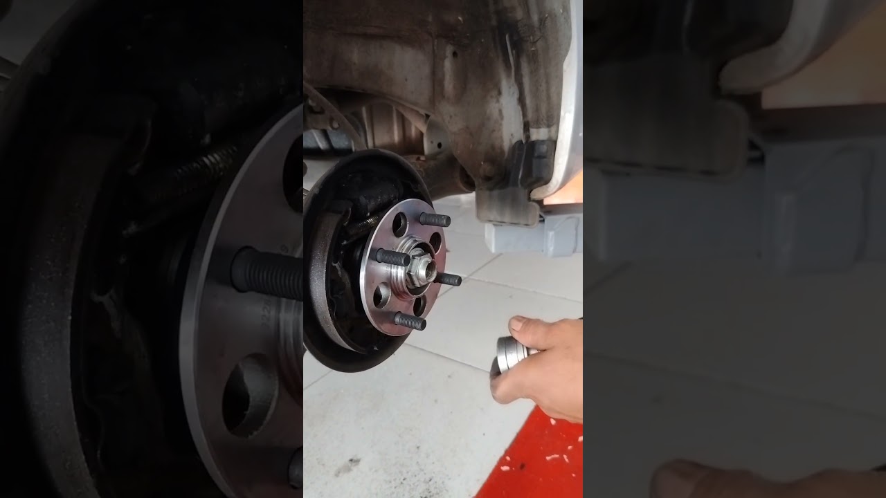 HANYA 3 MENIT,CARA GANTI BERING BELAKANG HONDA BRIO.