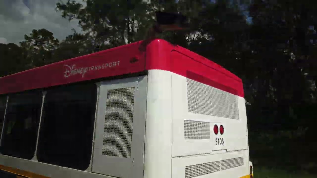 Bus from All Star Music to Magic Kingdom - Disney World