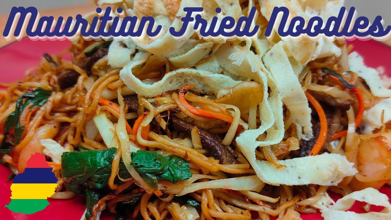 MINE FRIRE/MINE FRITE | Mauritian Stir Fried Noodles | With SECRET CONDIMENT 💯