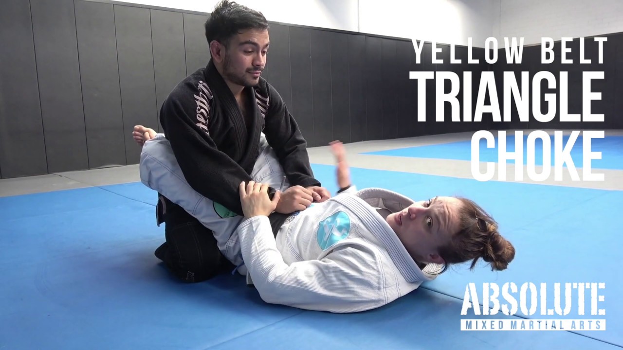 Kids BJJ Yellow Belt - Triangle Choke