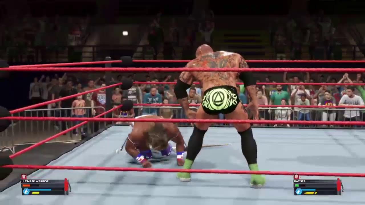 Ultimate warriorvs Batista