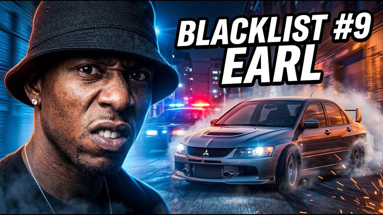 NFSMW 2005 | Blacklist #9 Earl Boss Race | Mitsubishi Lancer Evolution VIII #trendingshorts #shorts