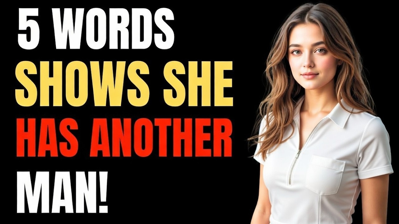 5 WORDS She Uses When She’s SECRETLY SLEEPING With Another Man | Female Psychology