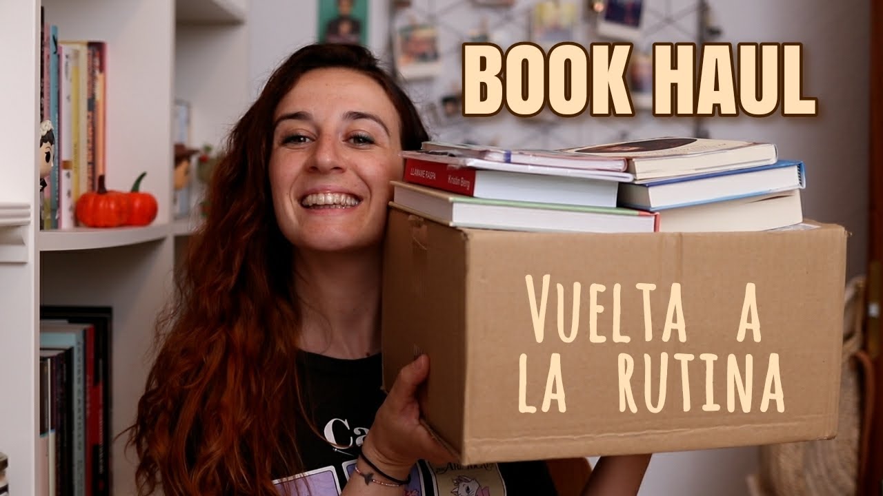 BOOK HAUL DE VUELTA A LA RUTINA | Libros y material escolar 📔