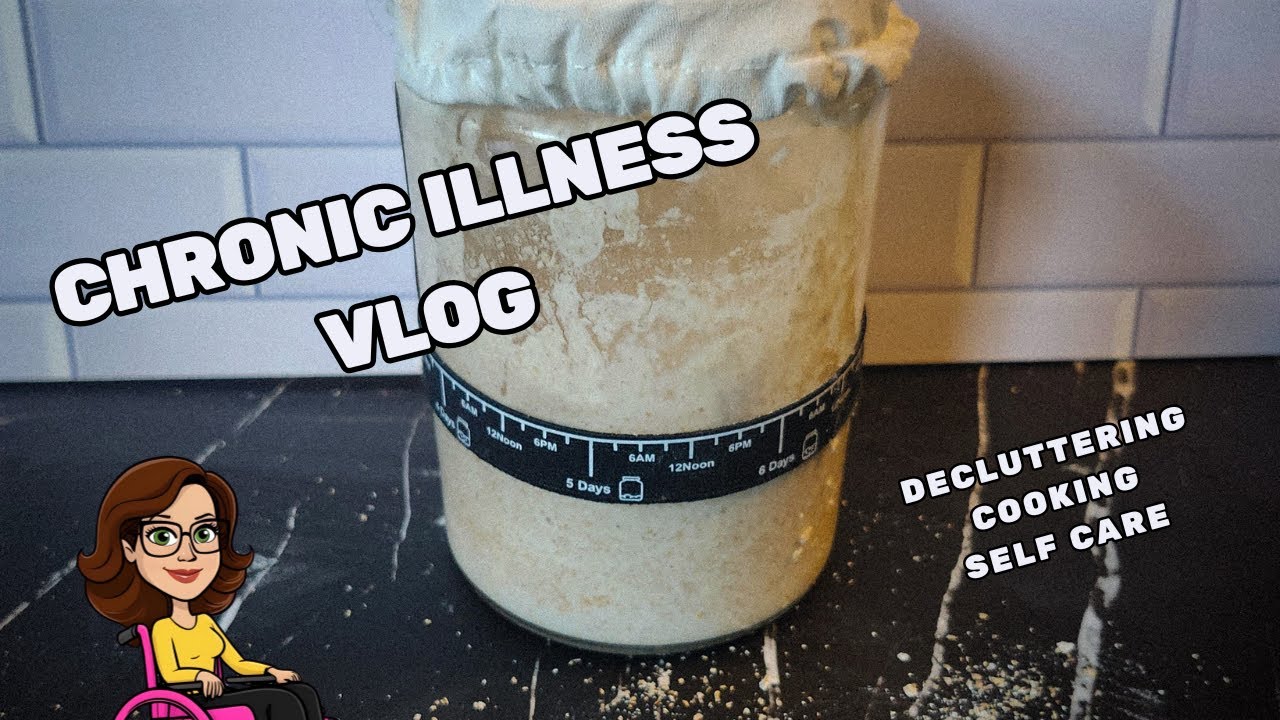 Lazy Summer Day Vlog | Decluttering My Craft Space | Chronic Illness Daily Routine