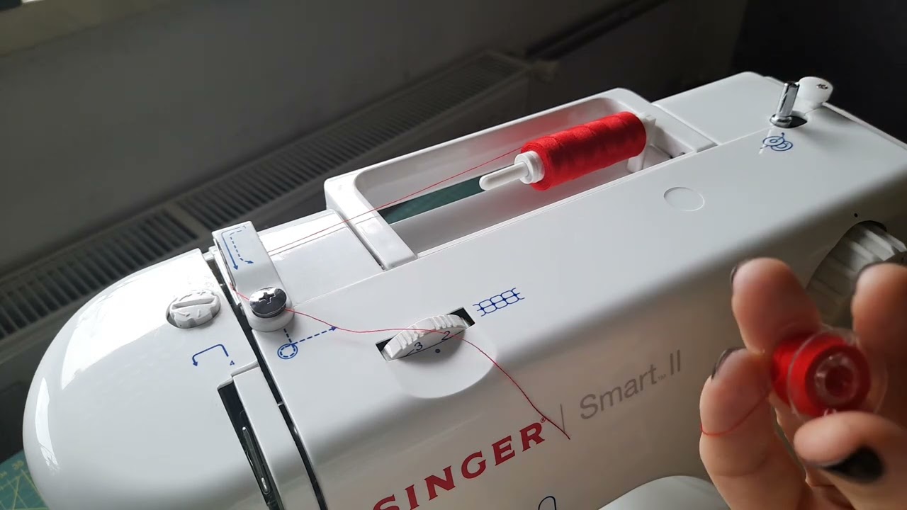Uvođenje konca u &scaron;ivaću ma&scaron;inu - How to thread a sewing machine