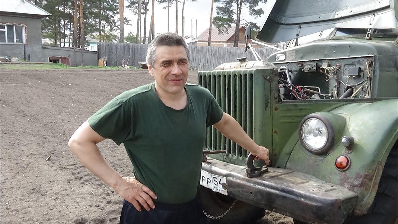 Что крякнуло в ГАЗ-63 ,снимаем ГБЦ.