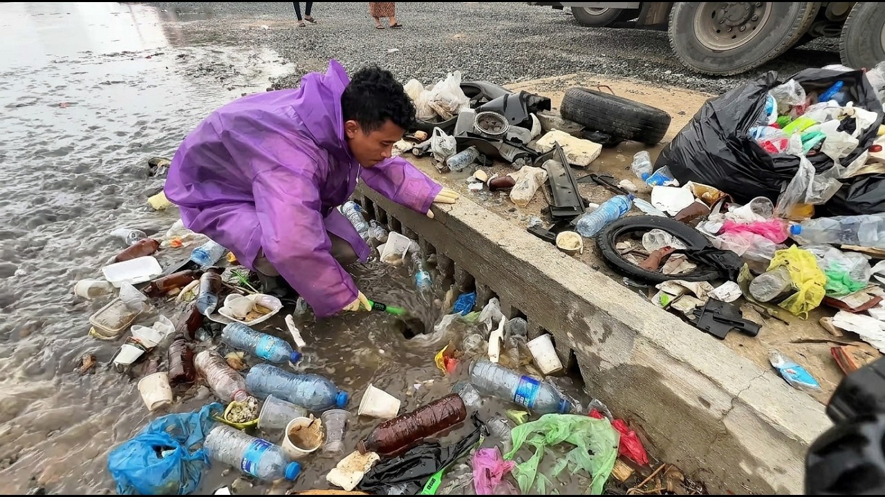 Saving the Street from Flooding 🌊 | Drain Cleanup