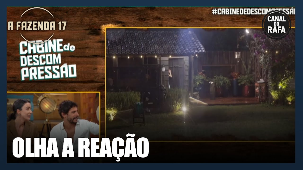 ELES N&Atilde;O ESPERAVAM QUE ESSA CENA IRIA PASSAR NOS VTS!!! Olha a rea&ccedil;&atilde;o deles ao ver | A Fazenda 17