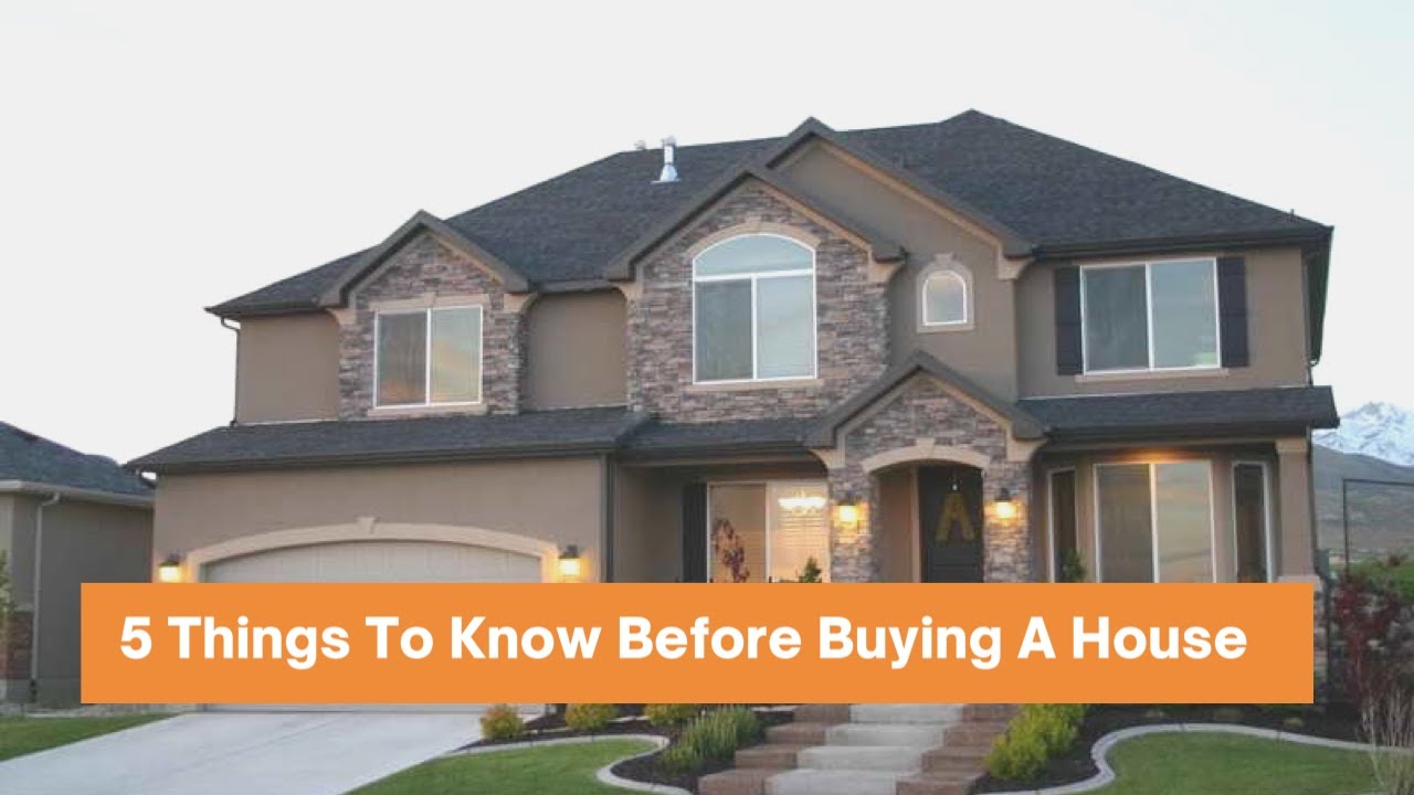 5 THINGS EVERYONE SHOULD KNOW BEFORE BUYING A HOUSE! | Story Time!
