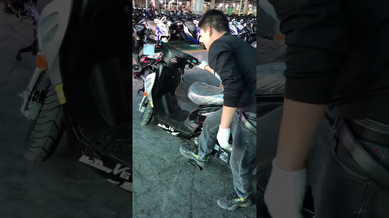 50cc scooter kick start