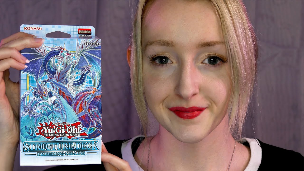 ASMR Yu-Gi-Oh Deck Unboxing | Freezing Chains