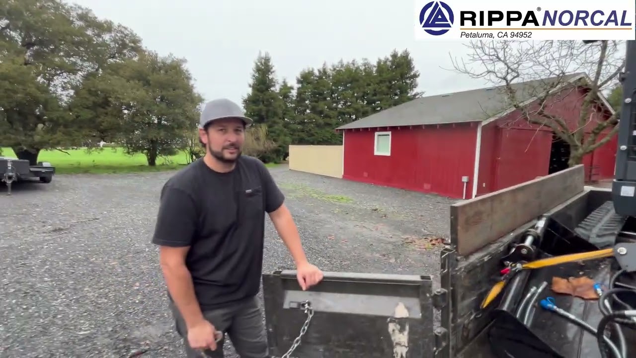Rippa R18 with the new breakaway valve, Auger, and Bucket Sale at Rippa NorCal #rippa