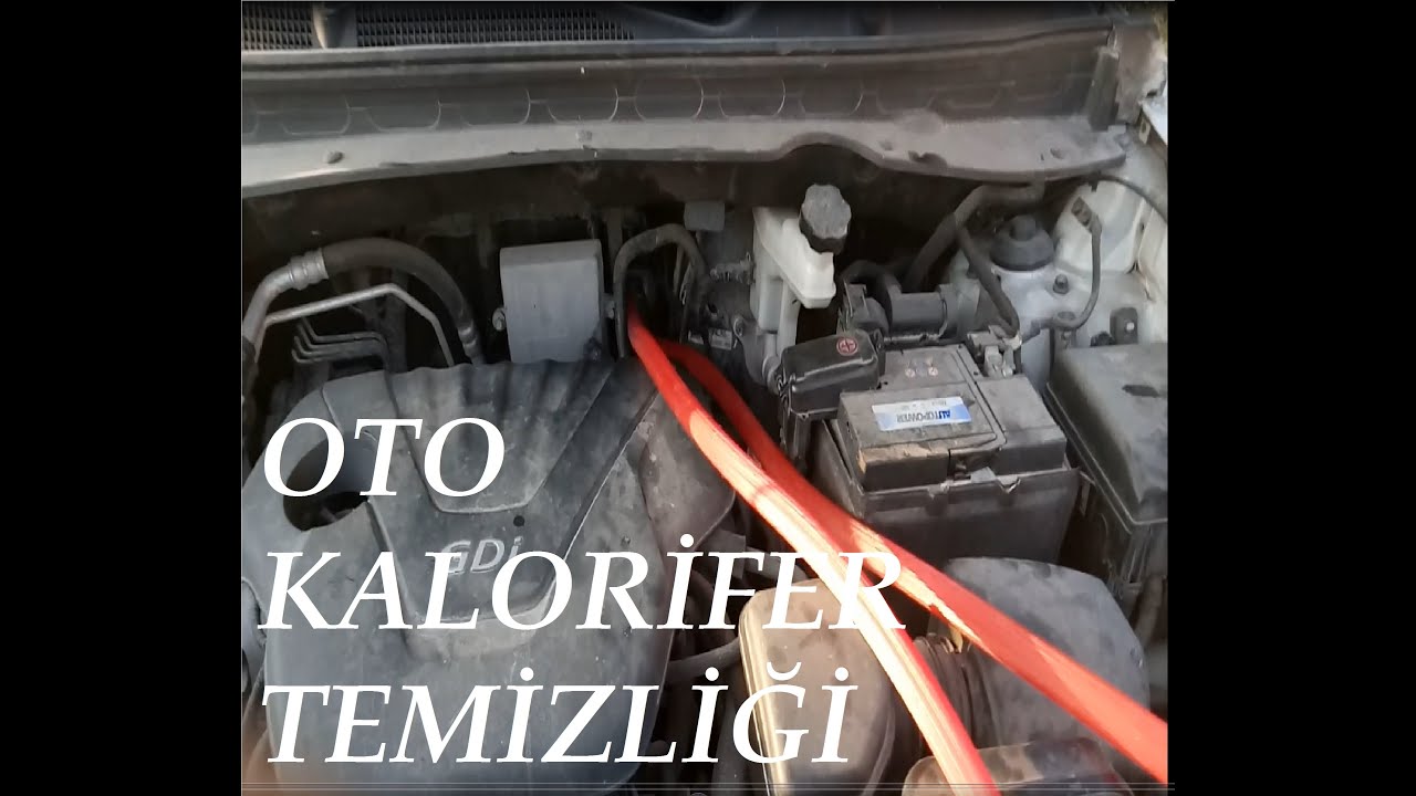 KİA Kalorifer Petek Temizliği Püf Nokta ?