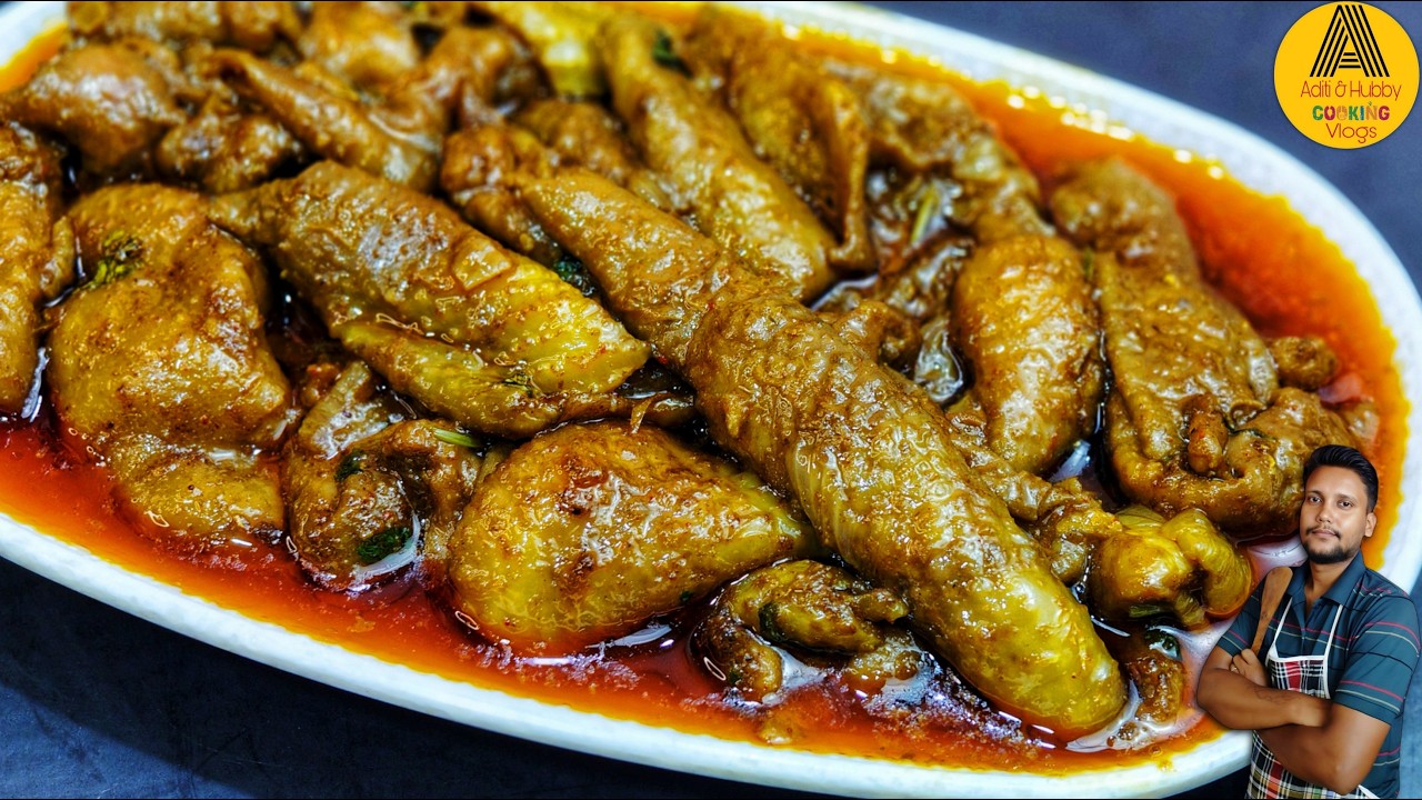 Tasty Spicy Chicken Skin Curry Recipe | New Indian Style Chicken Skin Curry | Murga Chamdi Recipe