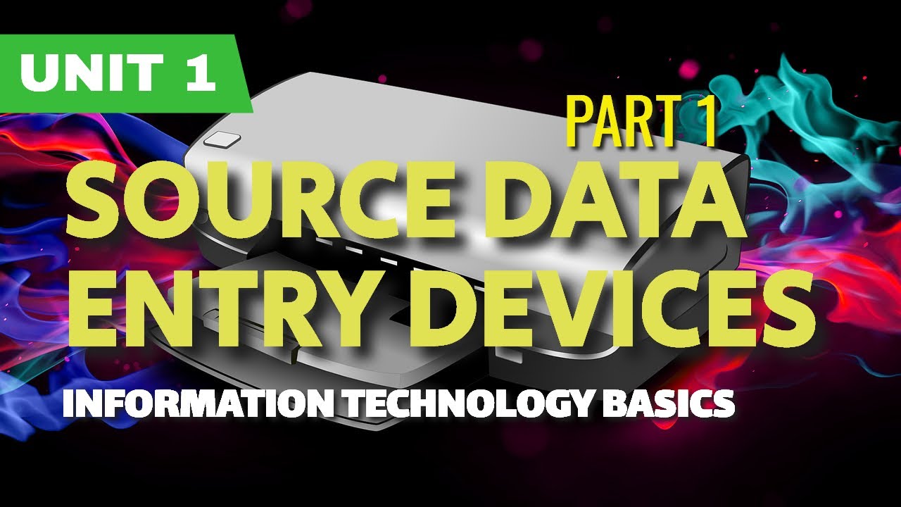Source Data Entry Device | Barcode Reader, MICR, OCR, Smart Cards | - Part 1 in (Urdu/Hindi)