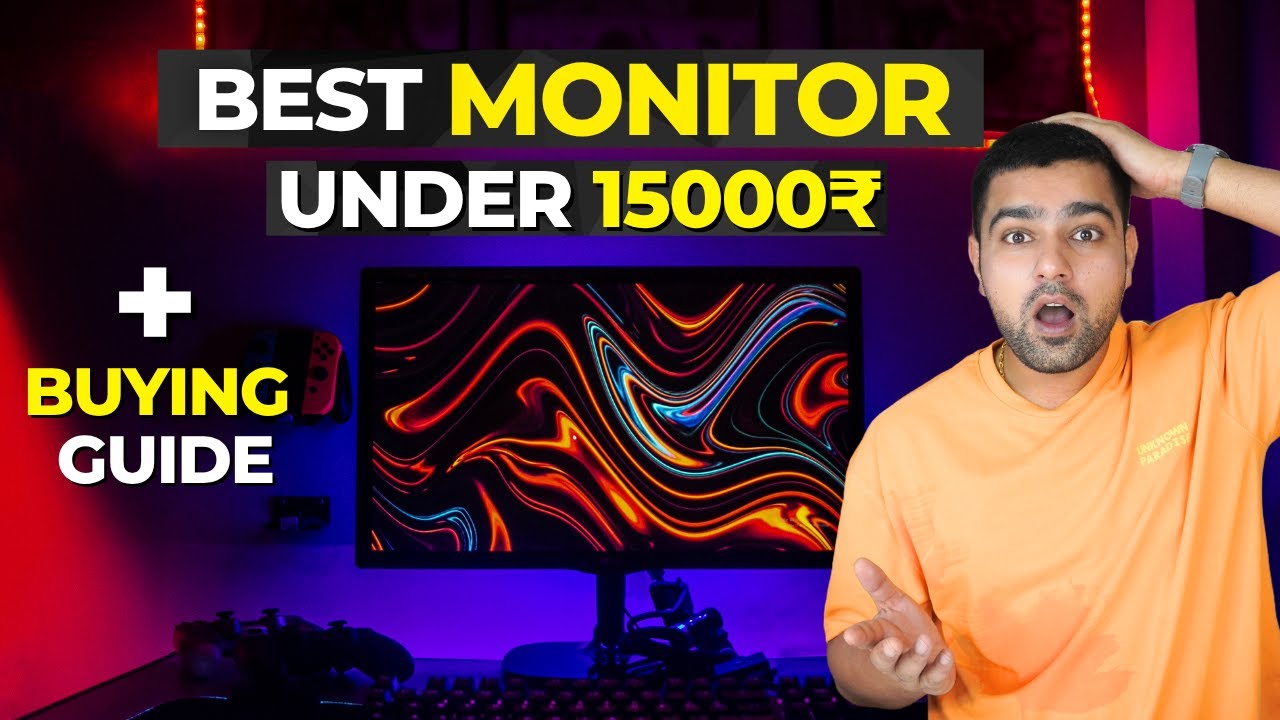 Best Gaming Monitors Under ₹15000 in India 2025 ⚡Ultimate Budget Picks!